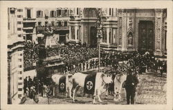 Chariot of the Holy Saturday Postcard