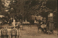 Hotellerie du Bas-Breau (Stevenson House) Barbizon, France Postcard Postcard