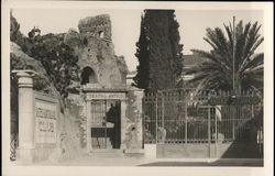 Hotel Timeo - Entrance Postcard