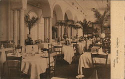 Hotel Paris - Dining Room Sevilla, Spain Postcard Postcard Postcard