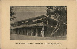 PUERTO LIMON Costa Rica Central America Postcard Postcard