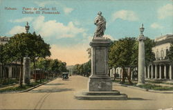 Paseo de Carlos III Postcard