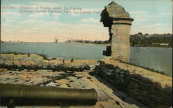 Habana: Entrance to the Harbour from La Fuerza Fort Havana, Cuba Postcard Postcard