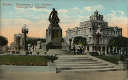 Statue of Luz Caballero Postcard