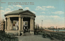 Habana: Music Pavilion, Malecon-Maceo Avenue Havana, Cuba Postcard Postcard