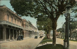 Residences, Prado Promenade Havana, Cuba Postcard Postcard