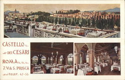 Castello dei Cesari Rome, Italy Postcard Postcard