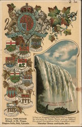 American Falls from below Niagara falls Postcard