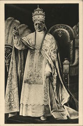 Pope Pius XI Religious Postcard Postcard