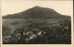 Panoramic view of Fusan Chosen, Korea Postcard Postcard