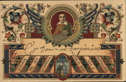 Domenicus Zampiericus - Dispinsi nel 1610 Religious Postcard Postcard