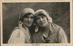 Typical Girls of Cadore Italy Postcard Postcard Postcard