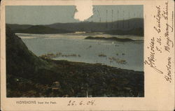 View from The Peak Postcard