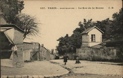 La Rue de la Bonne, Montmartre Postcard