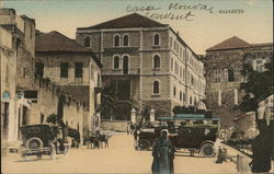 Casa Nova Convent Nazareth, Israel Middle East Postcard Postcard