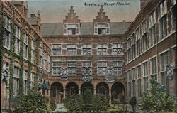 Antwerp Plantin Museum Belgium Benelux Countries Postcard Postcard