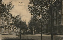 Viktoria-Allee Aachen, Germany Postcard Postcard