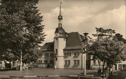 View of Town Hall Postcard