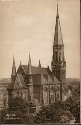 Apolda Lutherkirche Germany Postcard Postcard