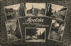 Greetings from Apolda Germany Postcard Postcard