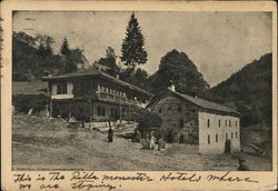 The Rila Monastery Hotel Bulgaria Greece, Turkey, Balkan States Postcard Postcard