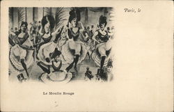 Le Moulin Rouge Paris, France Postcard Postcard