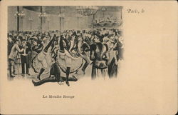 Le Moulin Rouge Paris, France Postcard Postcard