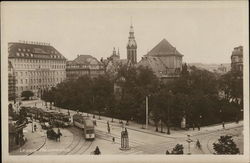 Leipzig Fleischerplatz Germany Postcard Postcard Postcard