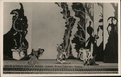 Col. W. de Basil's Ballets Russes. Scene from "Jardin Public" London, England Postcard Postcard