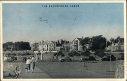 The Broomfields, Largs Scotland Postcard Postcard