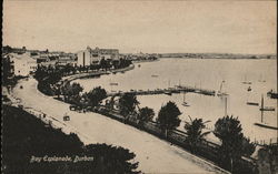 Bay Esplanade, Durban South Africa Postcard Postcard