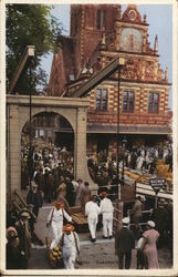 Cheese Market Alkmaar, Netherlands Benelux Countries Postcard Postcard