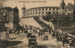 Subida a la Plaza de Toros San Sebastian, Spain Postcard Postcard Postcard