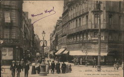 La Rue des Trois-Cailloux Postcard