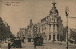 Calle de Alcala Postcard