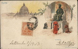 St. Peter's Basilica Rome, Italy Postcard Postcard