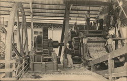 Sugar Manufacture in Guadeloupe Caribbean Islands Postcard Postcard