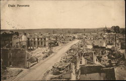 Etain Panorama France Postcard Postcard