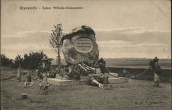 Gravelotte - Kaiser Wilhelm-Gedenkstein Postcard