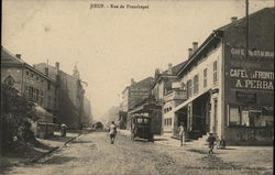 Rue de Franchepre Joeuf, France Postcard Postcard