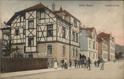 Schillerstrasse Stuttgart, Germany Postcard Postcard