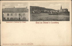 Greetings from Steinsel Luxembourg Postcard Postcard