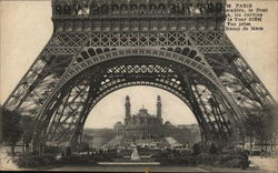 Eiffel Tower Paris, France Postcard Postcard