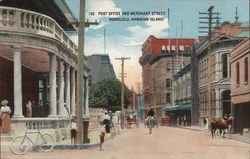 Post Office and Merchant Street Honolulu, HI Postcard Postcard Postcard