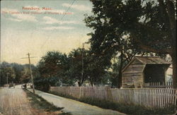 The Captain's Well (Subject of Whittier's Poem) Amesbury, MA Postcard Postcard Postcard