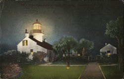 Point Pinos Light House Postcard