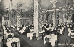 Dining Room, Clift Hotel Postcard