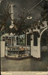 Albert's Buckhorn Saloon - Front Entrance Postcard