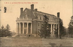 Y. M. C. A. and Alumni Hall, Iowa State College Ames, IA Postcard Postcard Postcard