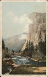 El Capitan, Height 3300 Feet Yosemite Valley, CA Yosemite National Park Postcard Postcard Postcard